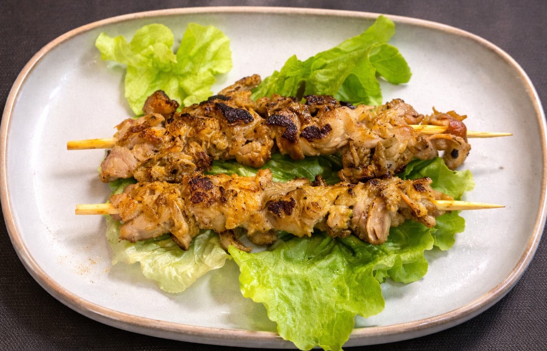 Brochette de bœuf citronnelle